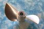 Preview: CNC Alu Propeller 49/2 x1,6 Fahrfertig rechts