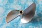 Preview: CNC Alu Propeller 80/2, x1,9 Fahrfertig, links