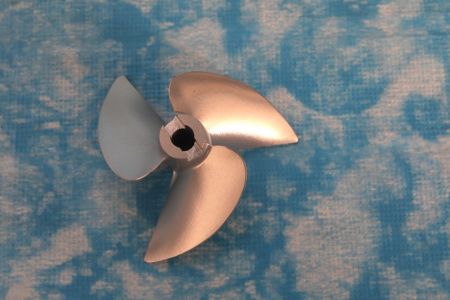 CNC Alu Propeller 50/3 x1,4 Fahrfertig, links (D Serie)