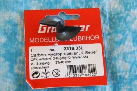 Graupner Carbon 33/46 mm, M4, links