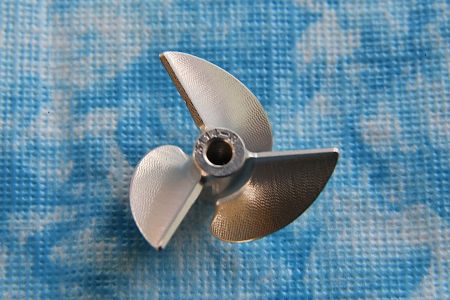 CNC Alu Propeller 31/3 x1,4 Fahrfertig, links M4