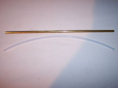 50 cm Steven u. PTFE- Rohr, für 4,75 mm Flex, DE