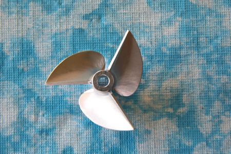 CNC Alu Propeller 48/3 x1,4 Fahrfertig, links (D Serie)