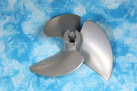 CNC Alu Propeller 57/3 x1,4 Fahrfertig links