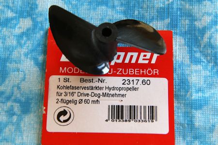 Graupner Carbon 60/84 mm, 4,75 D-D, rechts